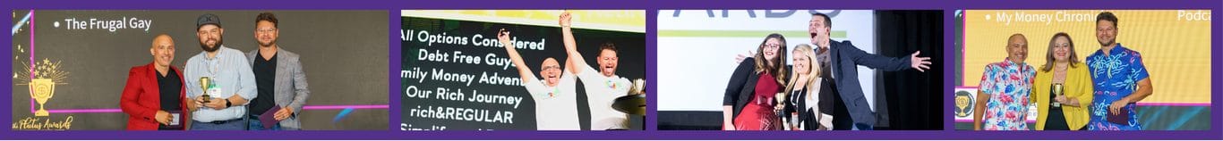 collage of past plutus award winners